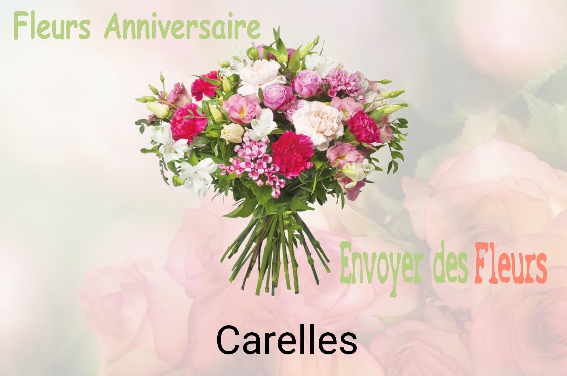 Bouquet de fleurs d’anniversaire livré à Carelles